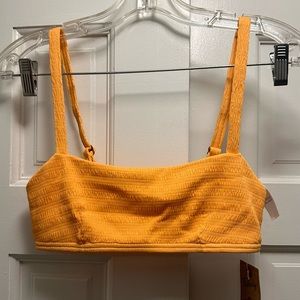 Faherty Seascape Bikini Top - Papaya - Papaya / S
